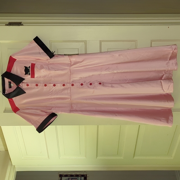 RARE Unique Vintage x Emily the Strange Bad Kitten Club Diner Dress 🐈⬛ - Picture 7 of 11